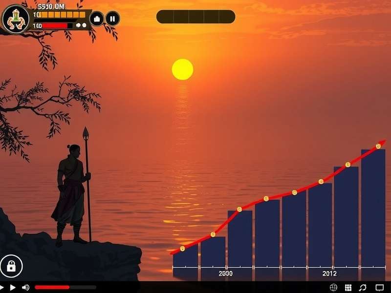 Sacred Journey Pixel India gameplay screenshot showing character in Varanasi